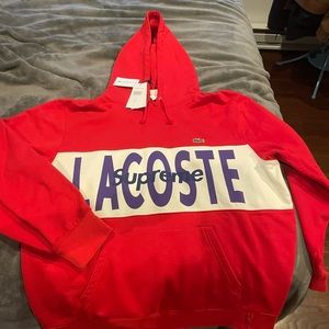 🔥Supreme Lacoste Hoodie🔥
